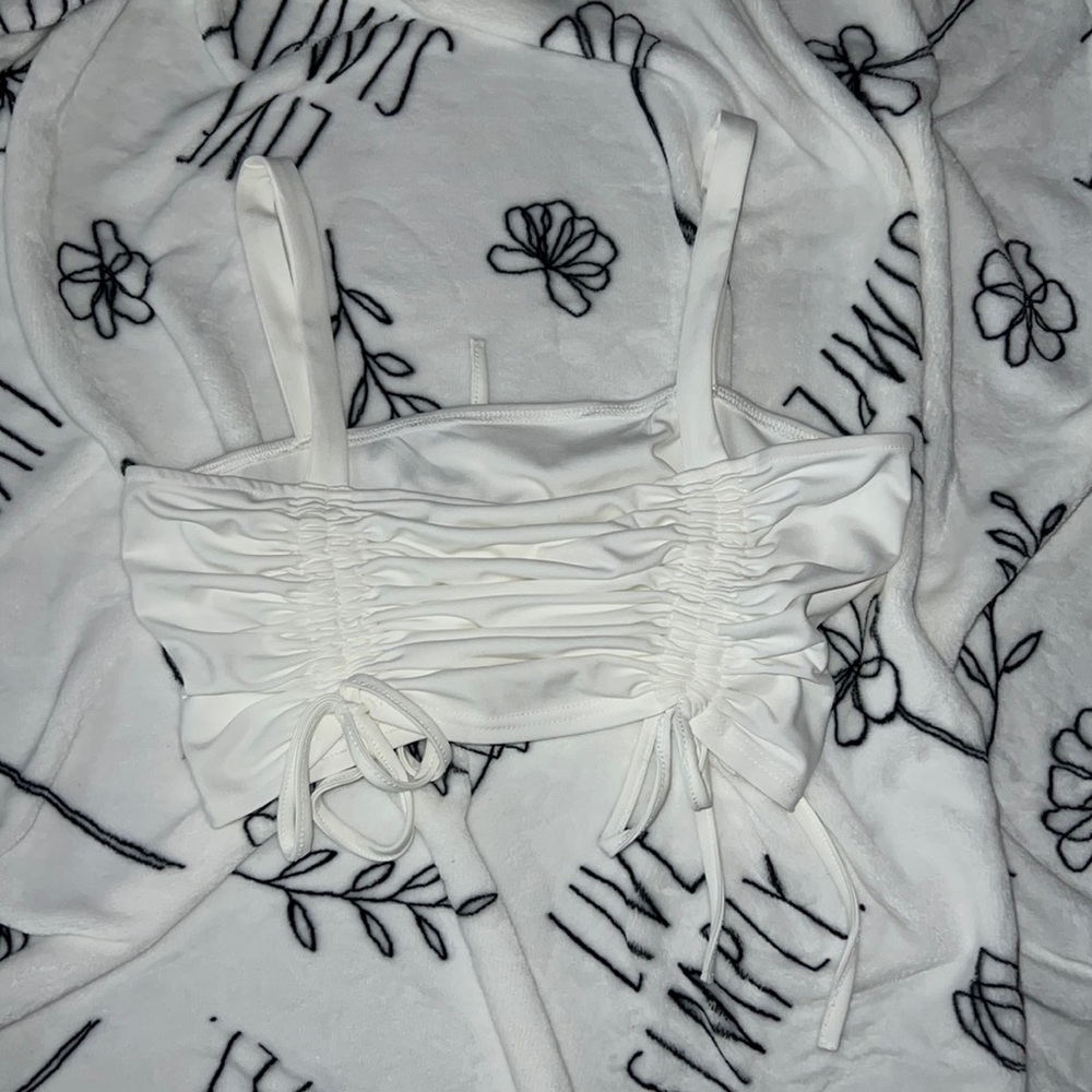 DRAWSTRING TOP 🤍✨